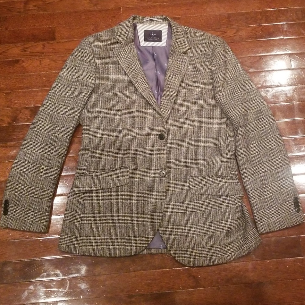 TailorByrd Sport Jacket 40R Grey. Double Vent.